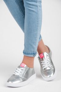 SREBRNE TRAMPKI KYLIE Szary
