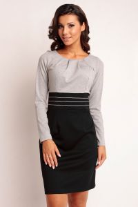 Sukienka Model Gabi Knittwear Grey