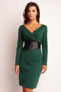 Sukienka Model Oriana Knitwear Green