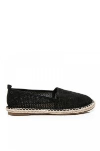 ESPADRYLE Z A?UREM Czarny