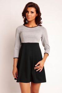 Sukienka Model Ruth Knitwear Popiel