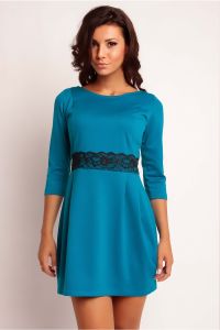 Sukienka Model Solange Knitwear Sky Blue
