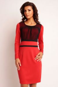 Sukienka Model Valerie Knitwear Red