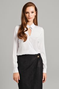 Bluzka Model M0138 White