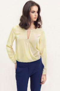 Bluzka Model M0128 Lemon