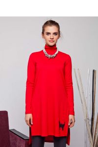 Miękka przyjemna w dotyku tunika GR1265 Red
