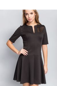 Sukienka z niską talią MM1081 Black