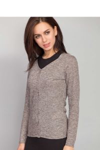 Bluzka wykonana z tkaniny MM2059 Melange Beige