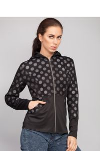 Kurtka łącząca w sobie dwie tkaniny MM3033 Black