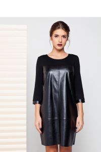 Teksas sukienka GR696 Black
