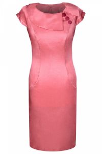 Sukienka FSU213 KORALOWY