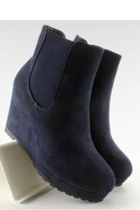 ZAMSZOWE SZTYBLETY NA KOTURNIE ZY9106 BLUE