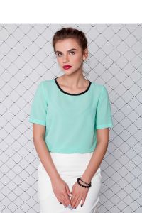 Bluzka o swobodnym kroju GR1089 Mint