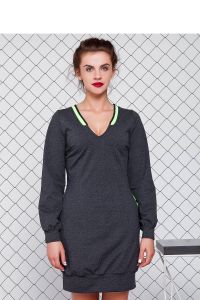 Sportowa sukienka GR1077 Dark Grey