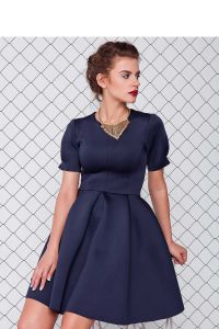 Sukienka z neoprenu GR1079 Blue