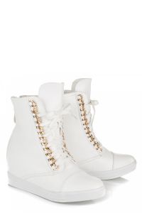 ZAMSZOWE SNEAKERSY Biały