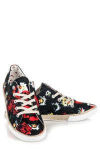 SZNUROWANE ESPADRYLE Czarny