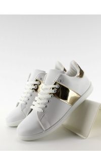 LEKKIE BUTY SPORTOWE 20162 WHITE / GOLD