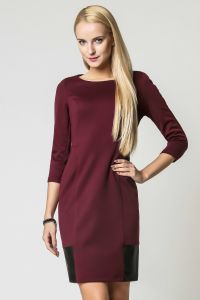 Sukienka Model Mira Bordo
