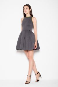 Sukienka Model VT067 Dark Grey/Seledyn