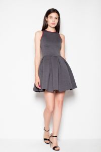 Sukienka Model VT067 Dark Grey/Bordo