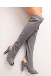 MUSZKIETERKI OPEN TOE R110P GREY