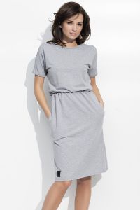 Sukienka Model NU47 Grey Melange