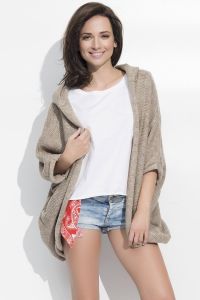 Sweter Damski Model NU_S11 Cappuccino
