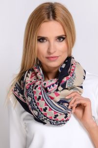 Szal Model ADS1100-875S Ecru/Navy