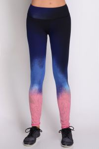 Legginsy Model RDL 1600-019 Navy/Pink