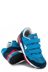 NIEBIESKIE BUTY NA RZEPY Niebieski