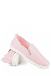 DAMSKIE TRAMPKI SLIP ON Różowy