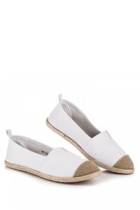 BALERINKI ESPADRYLE Biały