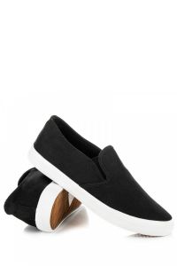 WSUWANE SLIPONY Czarny