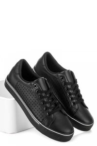 A?UROWE SZNUROWANE TENIS?WKI Czarny