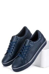 A?UROWE SZNUROWANE TENIS?WKI Niebieski