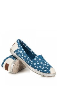 MARYNARSKIE ESPADRYLE Niebieski