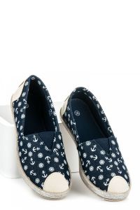 MARYNARSKIE ESPADRYLE Niebieski