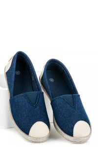 JEANSOWE ESPADRYLE Niebieski