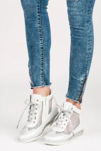 SNEAKERSY Z SIATECZK? Szary