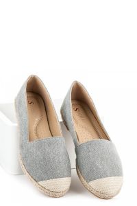 WYGODNE ESPADRYLE Szary