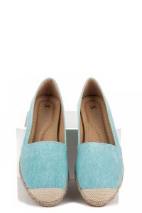 WYGODNE ESPADRYLE Niebieski