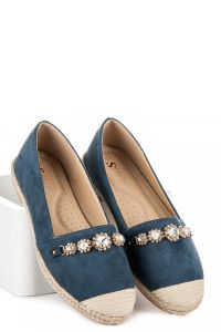 ZAMSZOWE ESPADRYLE Niebieski