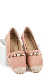 ZAMSZOWE ESPADRYLE Różowy