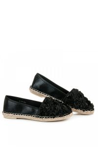 WIOSENNE ESPADRYLE SERGIO Czarny