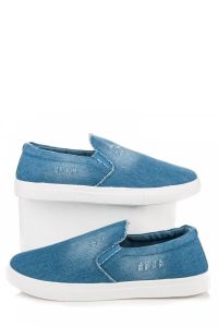 WSUWANE JEANSOWE TRAMPKI Niebieski