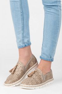 A?UROWE SLIPONY ESPADRYLE