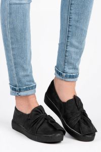 ZAMSZOWE SLIP ONY Z KOKARD? Czarny
