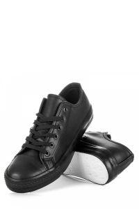 CZARNE TENIS?WKI Czarny