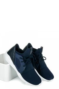 GRANATOWE BUTY SPORTOWE Niebieski